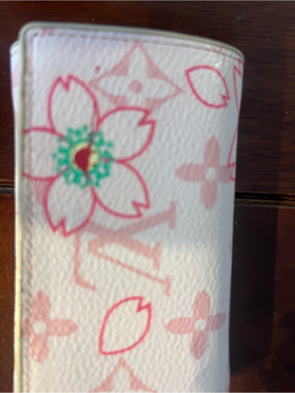 Louis Vuitton Takashi Murakami cherry blossom Key & Card Holder - Picture 4 of 9